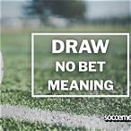 meaning of draw no bet